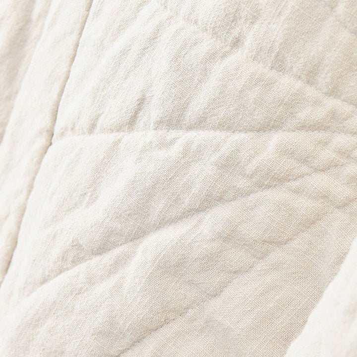 Pantalones gruesos de algodón liso Buddha Stones para mujer, tallas 7-8, con bolsillos - image 7