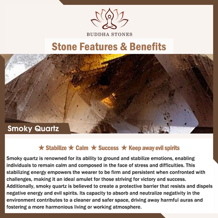 Collar con colgante de fuerza de cristal rosa, cuarzo fresa, granate, aguamarina y obsidiana negra de Buddha Stones - image 2