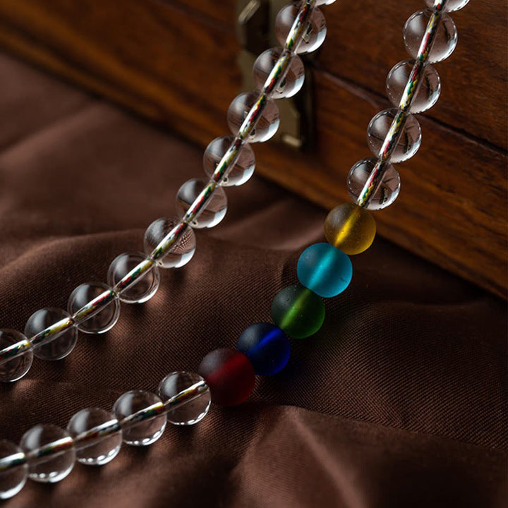 Amuleto Vajra de Buddha Stones Liuli, 108 Cuentas, Poder Espiritual, Fuerza, Mala - image 18