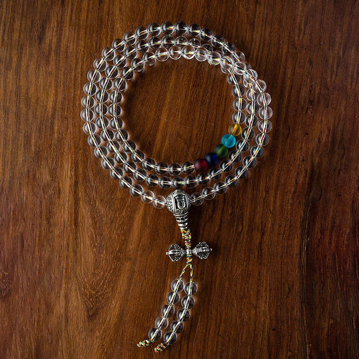 Amuleto Vajra de Buddha Stones Liuli, 108 Cuentas, Poder Espiritual, Fuerza, Mala - image 3