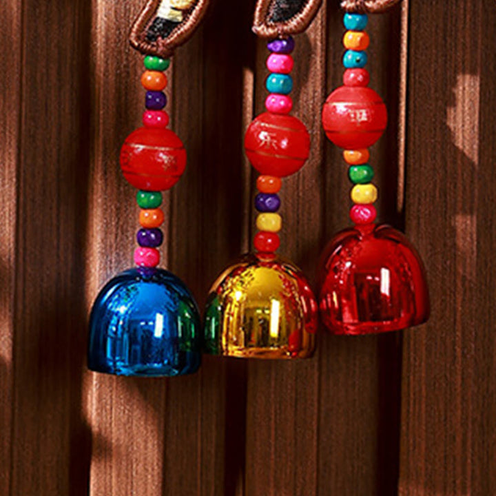 Adorno colgante con borlas y campana bordada con Buddha Stones del Año del Caballo - image 6