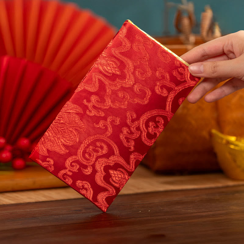 Bordado de sobres rojos chinos con Buddha Stones, paz y alegría, Año del Caballo 2026 - image 4