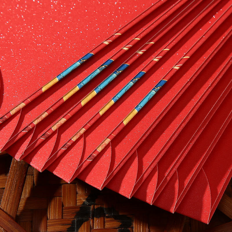 Buddha Stones para el Año del Caballo 2026, bendiciones de Año Nuevo, 6 sobres rojos chinos. - image 7