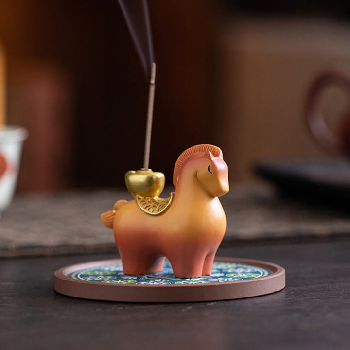 Buddha Stones para el Año del Caballo 2026, atrae la riqueza, decoración del hogar y quemador de incienso. - image 8