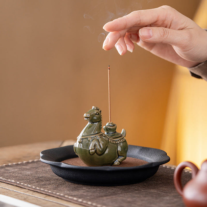 Quemador de incienso con Buddha Stones para el Año del Caballo 2026 - image 5