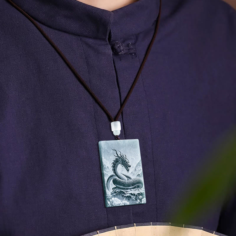 Collar con colgantes de jade y Buddha Stones del Año del Caballo, grabados del zodiaco chino - image 18