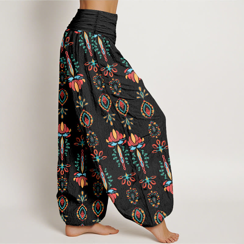 Pantalones Buddha Stones para mujer, cintura elástica - image 7
