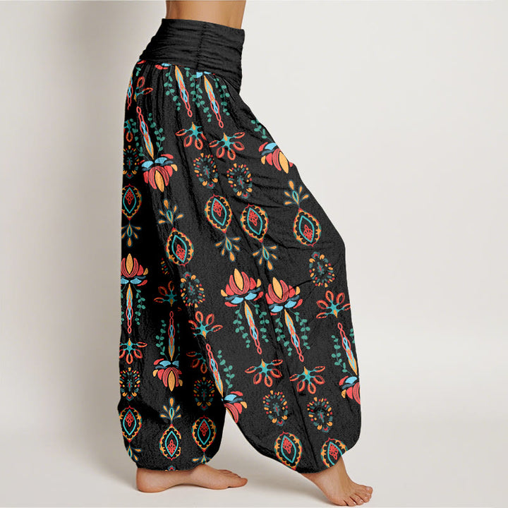 Pantalones Buddha Stones para mujer, cintura elástica - image 7