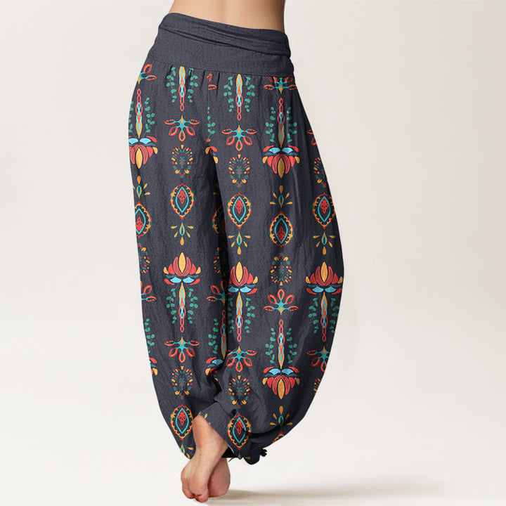 Pantalones Buddha Stones para mujer, cintura elástica - image 9