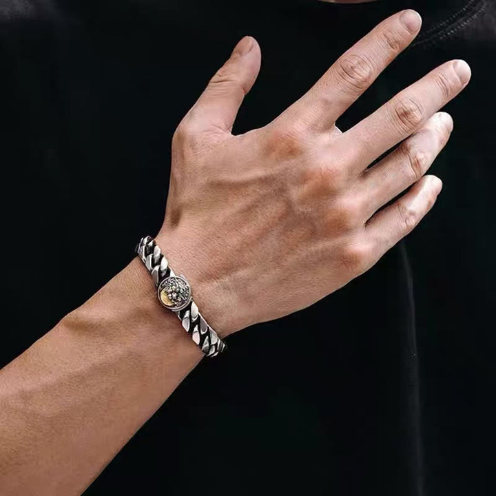 Pulsera de cobre con Buddha Stones y Pixiu para la riqueza y la suerte - image 8