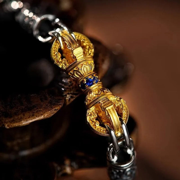 Pulsera de cobre con Buddha Stones para la suerte - image 3