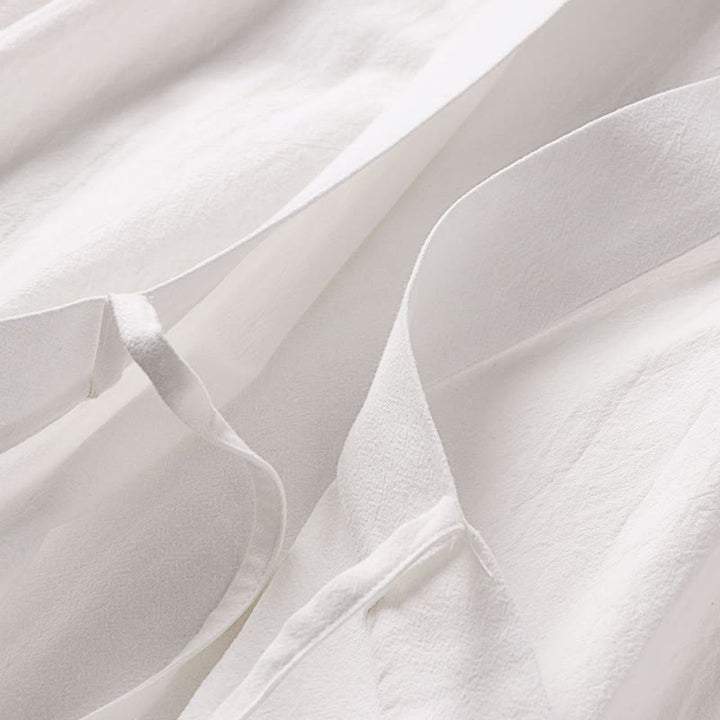 Conjunto de 2 piezas de kimono de algodón con cordones y pantalones anchos hasta los tobillos con bolsillos para hombre , con Buddha Stones - image 23