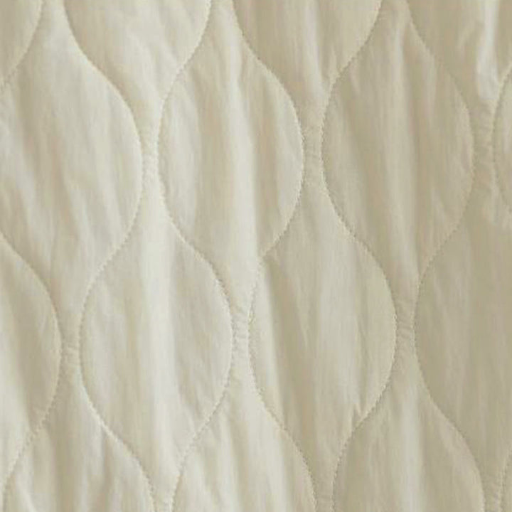 Sudadera de algodón para mujer, de manga larga, cuello redondo y bolsillos, con diseño curvo sólido y Buddha Stones en otoño - image 15