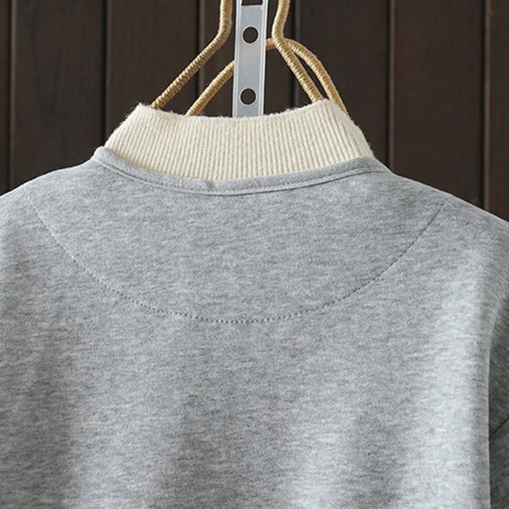 Chaqueta de algodón de manga larga para mujer, sencilla, lisa, con cuello en V y botones, con estampado de Buddha Stones - image 9