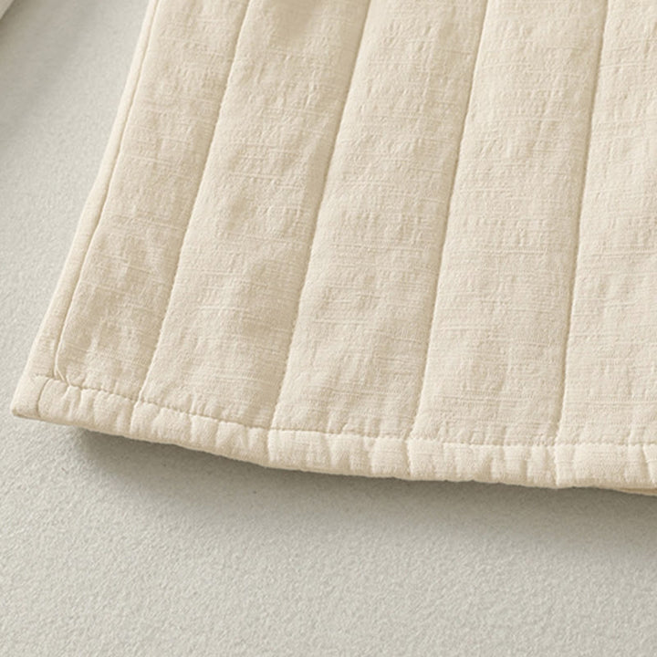 Pantalones gruesos de algodón y poliéster con bolsillos para mujer de Buddha Stones - image 7