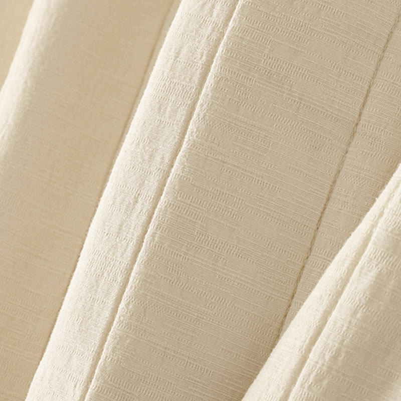 Pantalones gruesos de algodón y poliéster con bolsillos para mujer de Buddha Stones - image 5