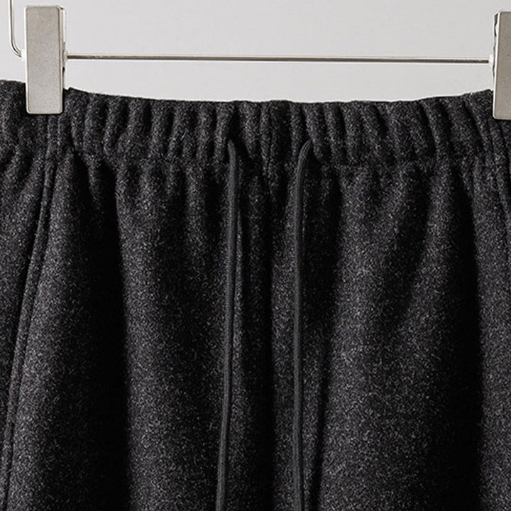 Pantalones gruesos de algodón con cordones y bolsillos para mujer con diseño de Buddha Stones - image 5