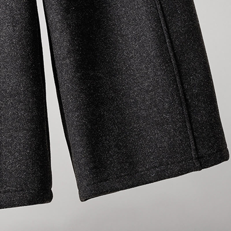 Pantalones gruesos de algodón con cordones y bolsillos para mujer con diseño de Buddha Stones - image 4