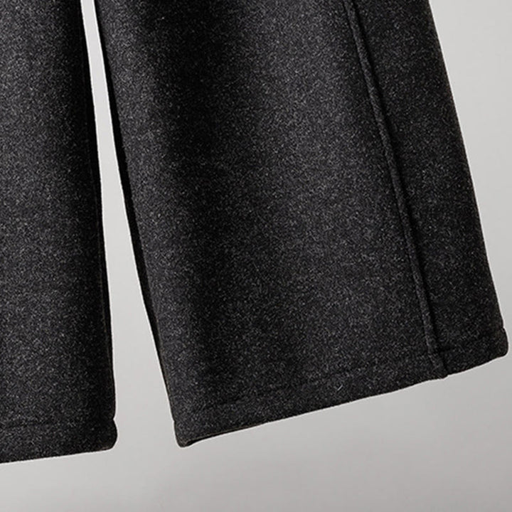 Pantalones gruesos de algodón con cordones y bolsillos para mujer con diseño de Buddha Stones - image 4