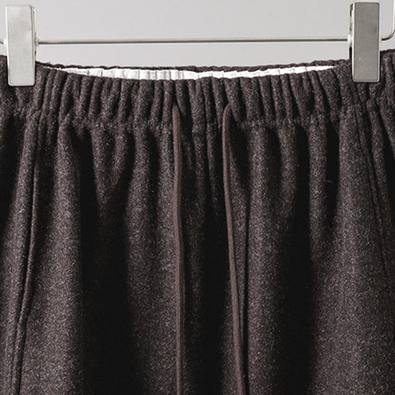 Pantalones gruesos de algodón con cordones y bolsillos para mujer con diseño de Buddha Stones - image 16