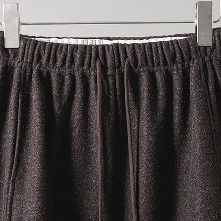 Pantalones gruesos de algodón con cordones y bolsillos para mujer con diseño de Buddha Stones - image 16