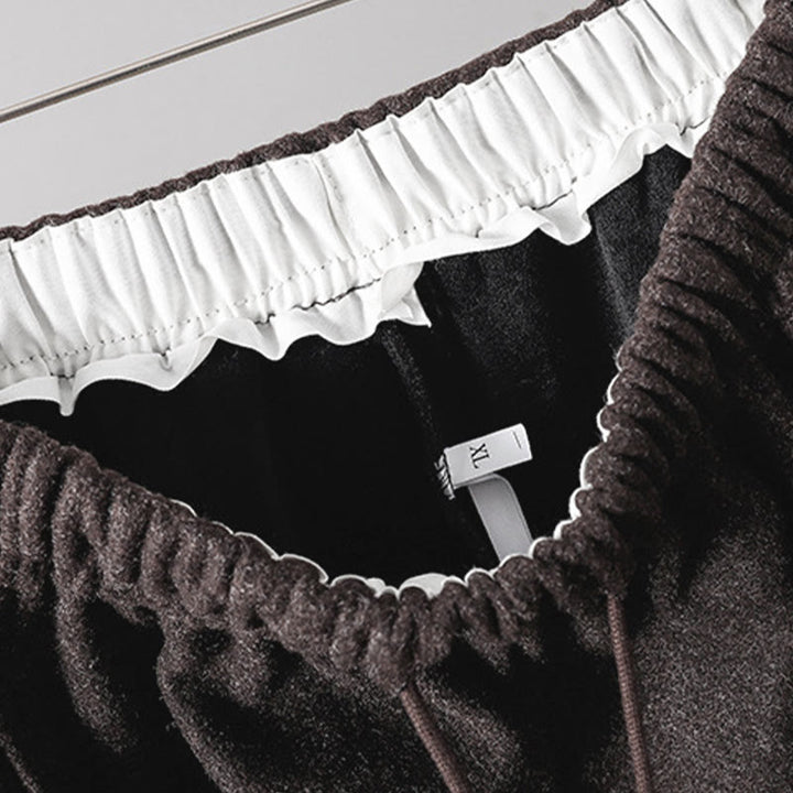 Pantalones gruesos de algodón con cordones y bolsillos para mujer con diseño de Buddha Stones - image 21