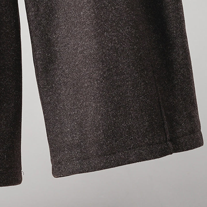 Pantalones gruesos de algodón con cordones y bolsillos para mujer con diseño de Buddha Stones - image 22