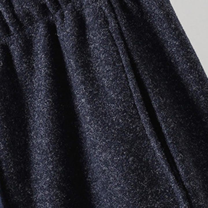 Pantalones gruesos de algodón con cordones y bolsillos para mujer con diseño de Buddha Stones - image 12