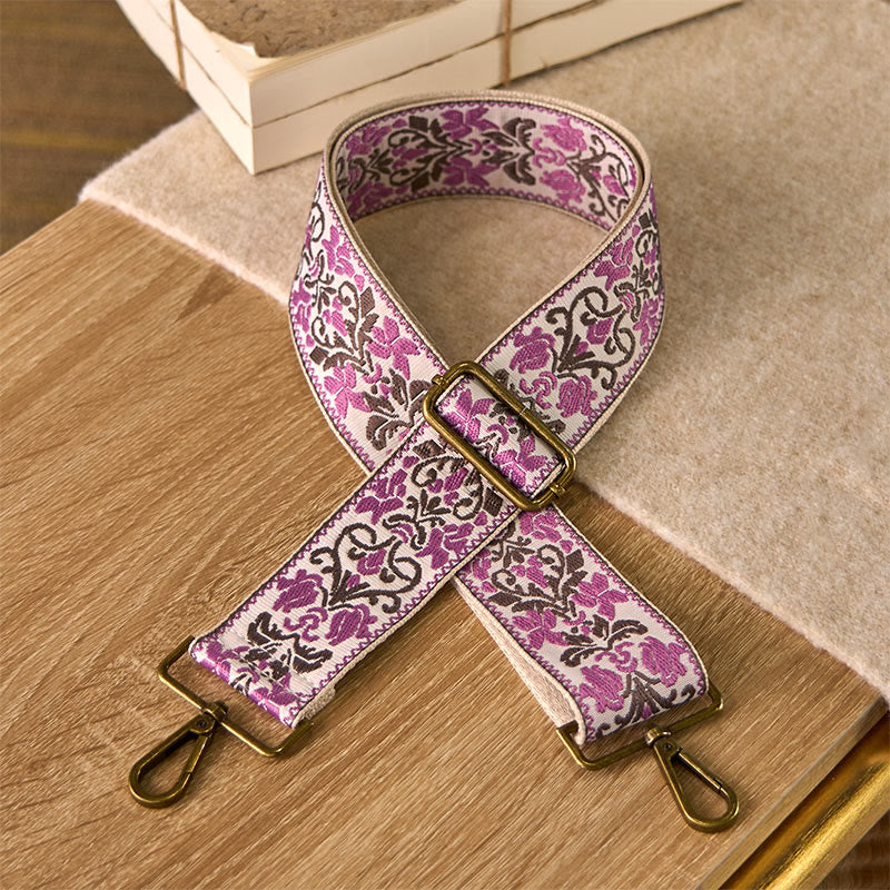 Correas de repuesto para bolsos, bandoleras, ... - Rosa - 75-135 cm x 5 cm - image 7