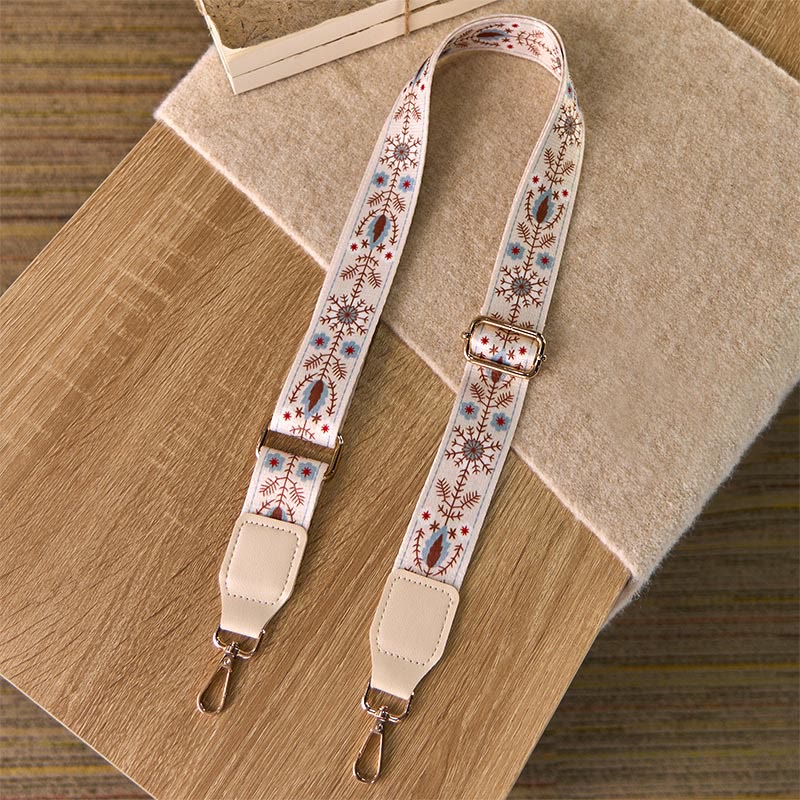 Correas de repuesto ajustables para bolsos, bandoleras y bolsos de mano con diseño de flores bohemias y Buddha Stones - image 4