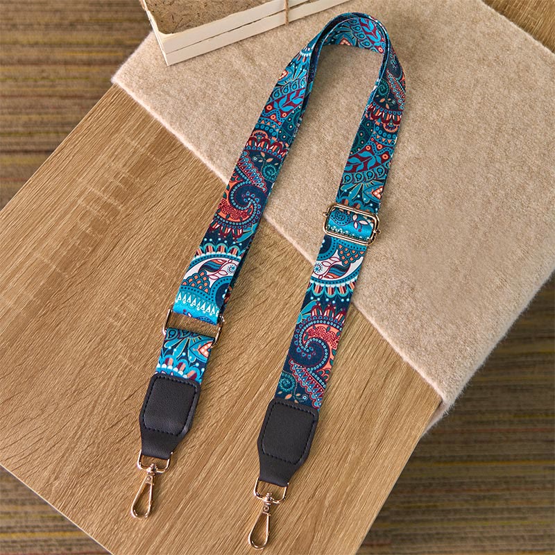 Correas de repuesto ajustables para bolsos, bandoleras y bolsos de mano con diseño de girasol bohemio y Buddha Stones - image 1