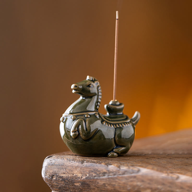 Quemador de incienso con Buddha Stones para el Año del Caballo 2026 - image 1