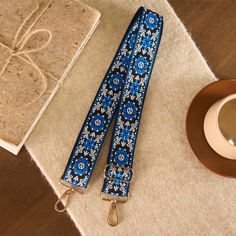 Correas de repuesto para bolsos, bandoleras, ... - Azul oscuro 76-136cm*5cm - image 9