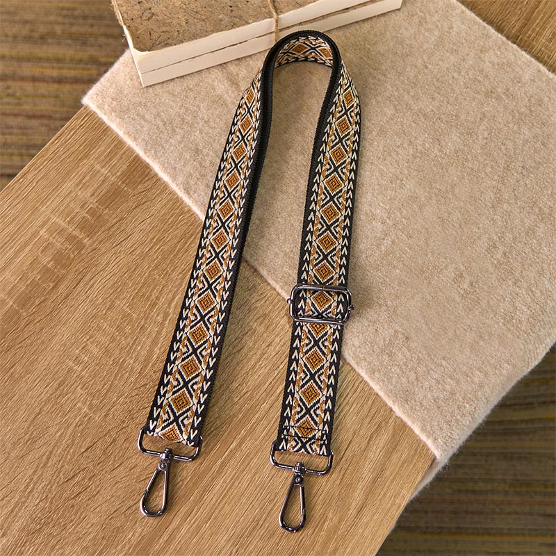 Correas de repuesto para bolso de mano, ajustables, con diseño geométrico, de rombos, diamantes y Buddha Stones bohemio. - image 3