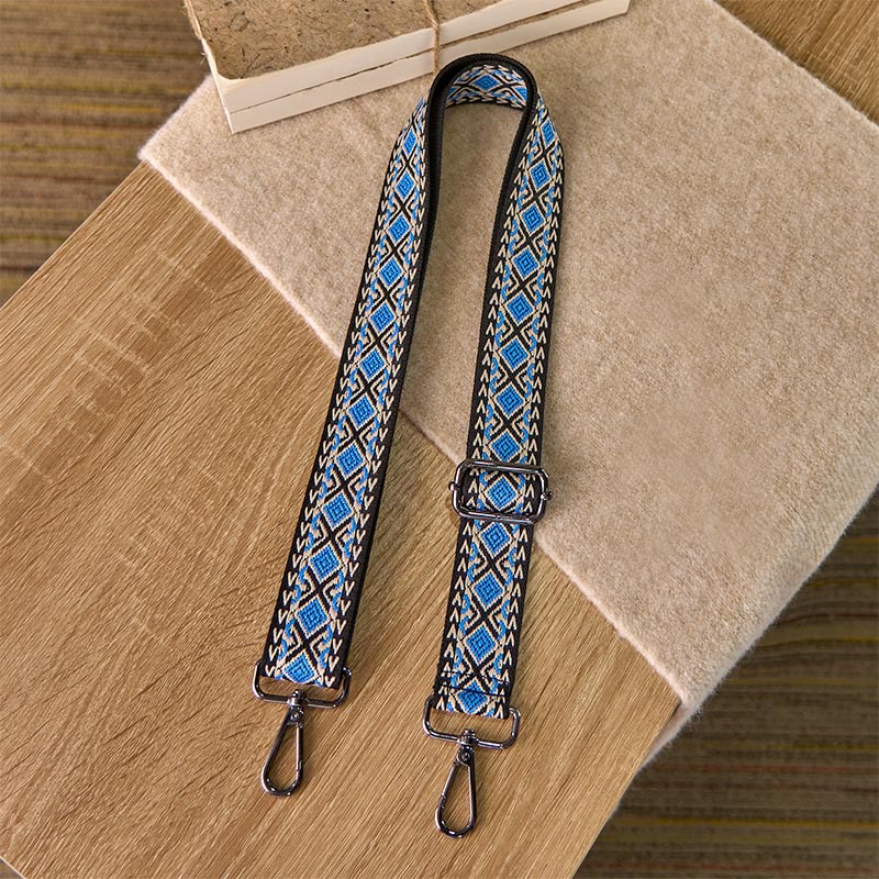 Correas de repuesto para bolso de mano, ajustables, con diseño geométrico, de rombos, diamantes y Buddha Stones bohemio. - image 1