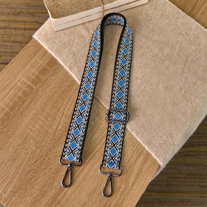 Correas de repuesto para bolso de mano, ajustables, con diseño geométrico, de rombos, diamantes y Buddha Stones bohemio. - image 1