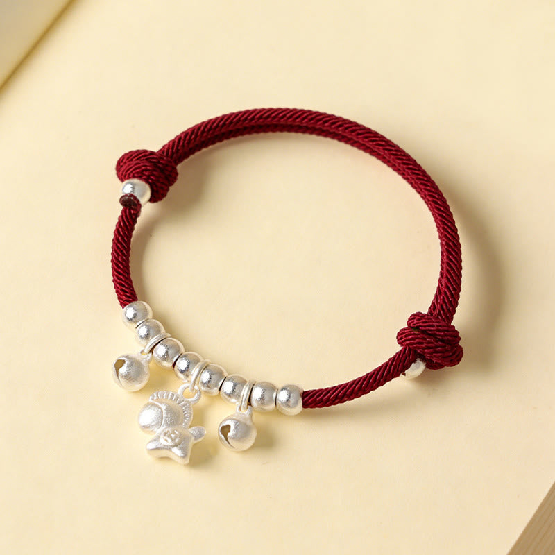 Pulsera ajustable con Buddha Stones, año del caballo, varios estilos de caballo, cuerda, suerte y fuerza. - image 9