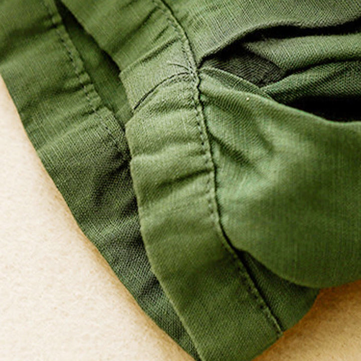 Pantalones capri harem cortos para mujer con cintura elástica y bolsillos, estampado Buddha Stones, ideales para el verano. - image 31