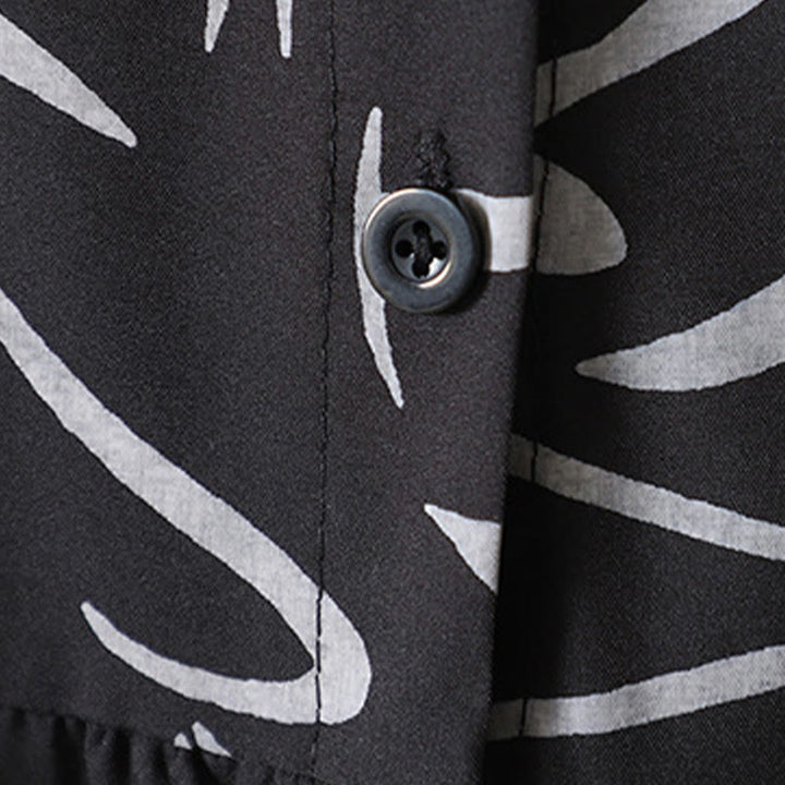 Camisa de manga larga para mujer con estampado de Buddha Stones, cuello alto y diseño de primavera/otoño.  - image 19