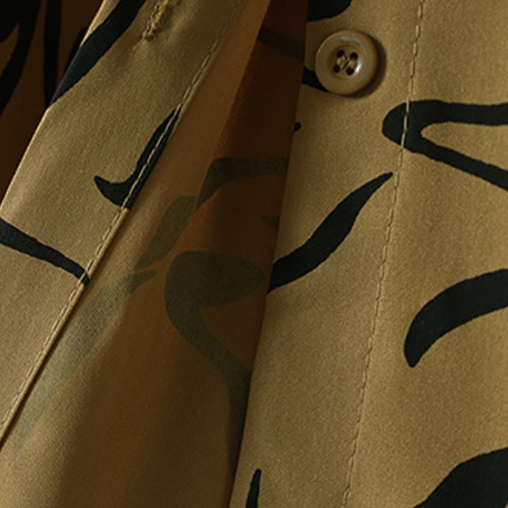 Camisa de manga larga para mujer con estampado de Buddha Stones, cuello alto y diseño de primavera/otoño.  - image 13