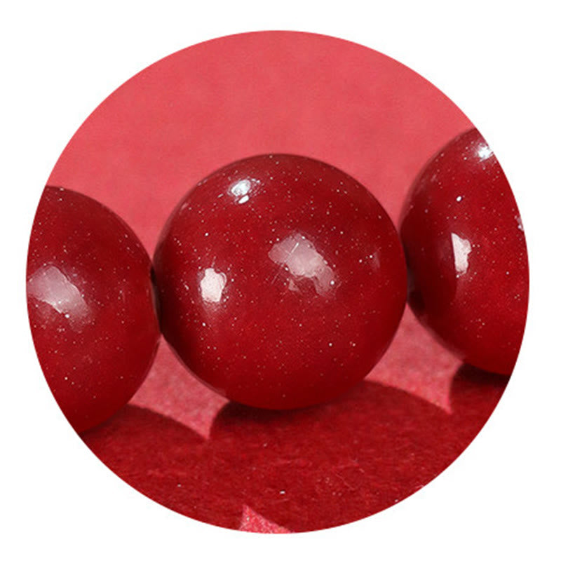 Pulsera de bendición de hilo rojo de jade cinabrio con Buddha Stones del Año del Caballo - image 10