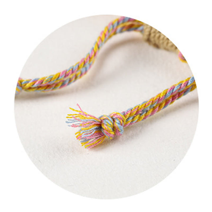 Pulsera tibetana de cuerda trenzada de cobre con Buddha Stones y el Año del Caballo - image 14