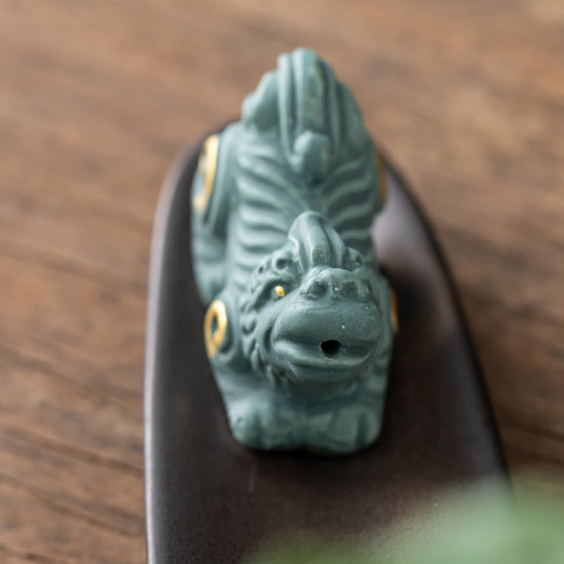 Quemador de incienso con Buddha Stones Pixiu para la riqueza y la decoración del hogar - image 13