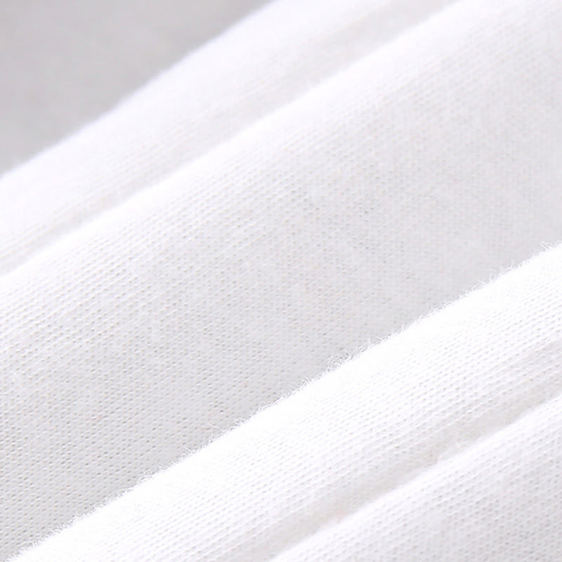 Conjunto de 2 piezas de traje de algodón de manga larga para bebé, niño pequeño, con diseño de conejo y melocotón, con Buddha Stones, cintura elástica y bolsillos - image 12