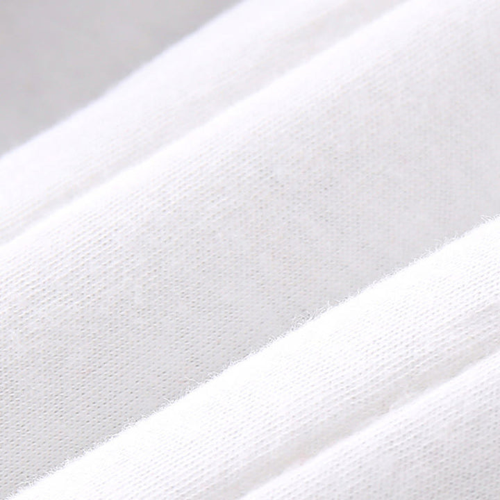 Conjunto de 2 piezas de traje de algodón de manga larga para bebé, niño pequeño, con diseño de conejo y melocotón, con Buddha Stones, cintura elástica y bolsillos - image 12