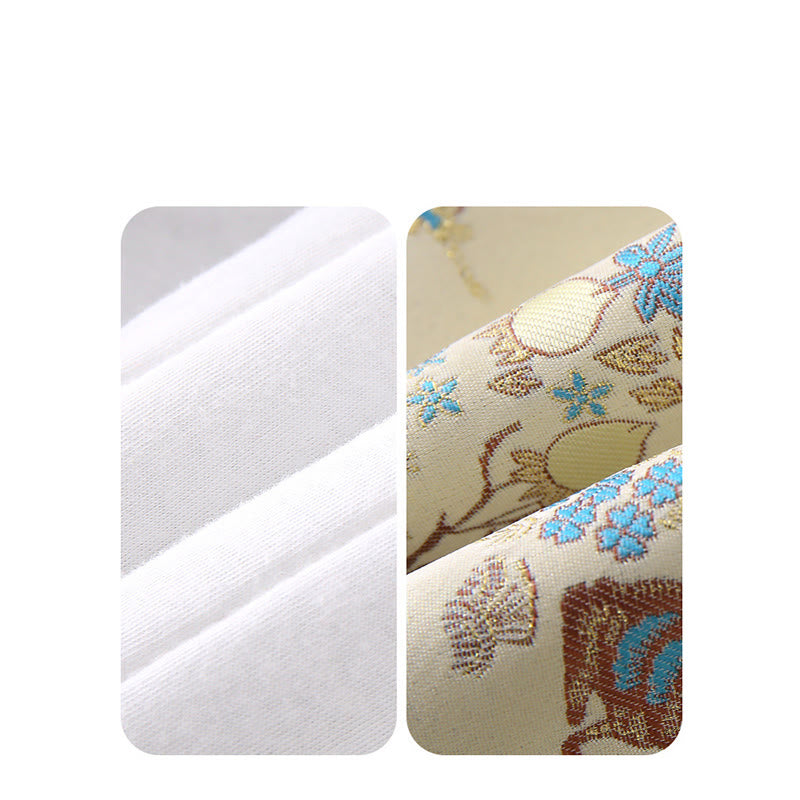 Conjunto de 2 piezas de traje de algodón de manga larga para bebé, niño pequeño, con diseño de conejo y melocotón, con Buddha Stones, cintura elástica y bolsillos - image 13