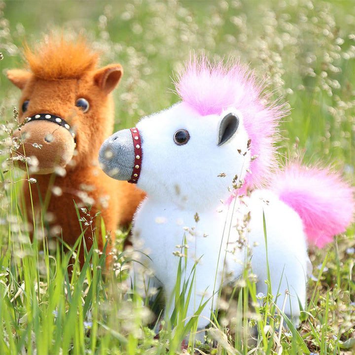 Buddha Stones Peluche de caballo del Año del Caballo, bonito muñeco de caballo que representa la prosperidad y la energía, ideal para decorar el hogar. - image 11
