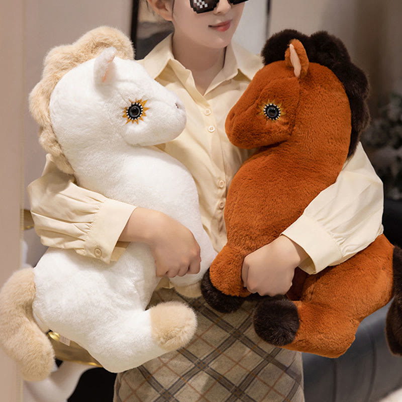 Buddha Stones Muñeco de peluche de poni del Año del Caballo para decoración del hogar - image 10