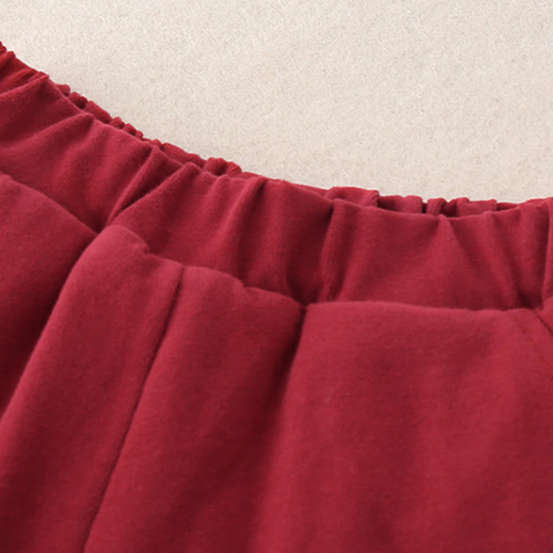 Conjunto de 2 piezas de traje de algodón de manga larga con diseño de tigre para bebé, niño pequeño, con cintura elástica y bolsillos, con Buddha Stones - image 13