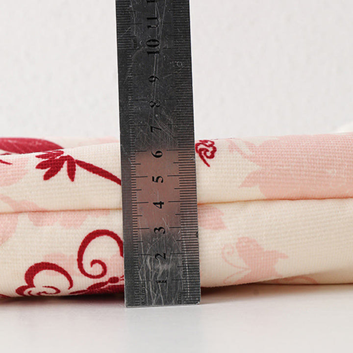 Mono de algodón de manga larga para bebé niña con diseño de mariposas de invierno y nubes auspiciosas y Buddha Stones - image 13